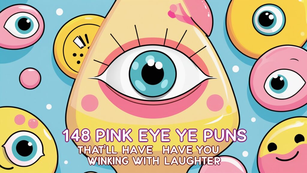 148 Pink Eye Puns That’ll Have You Winking with Laughter