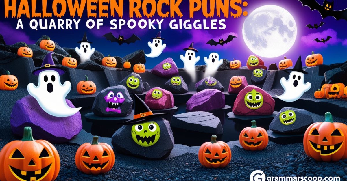Halloween Rock Puns